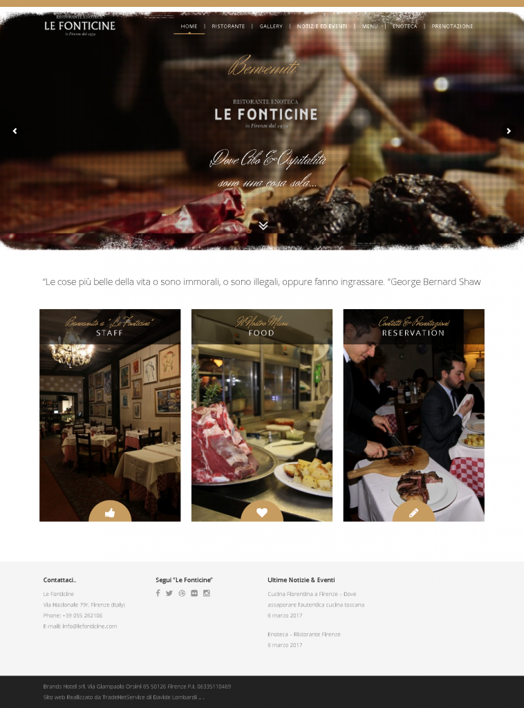 Ristorante Enoteca le Fonticine Firenze